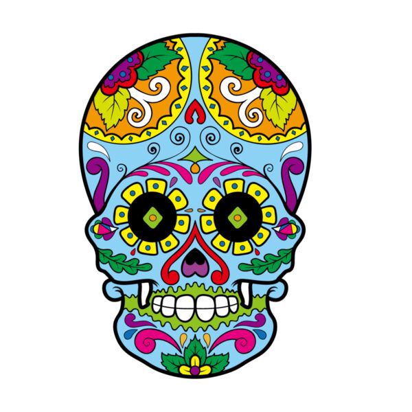 DIA DE LOS MUERTOS SKULL 38 Thumbnail