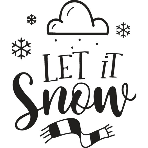 Let it snow black  full Photoroom Thumbnail